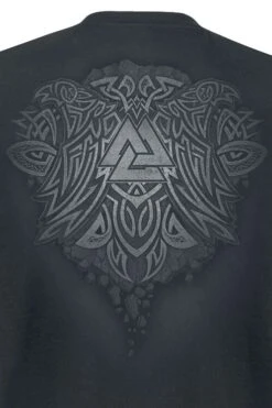 "Odin" T-Shirt Black By Toxic Angel -Fashionable Men's Clothing Store 319689d2 emp