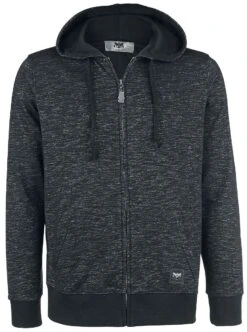 "Mask Of Sanity" Hooded Zip Black By Black Premium By EMP