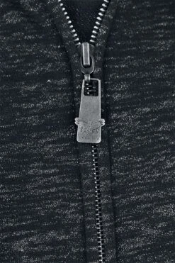 "Mask Of Sanity" Hooded Zip Black By Black Premium By EMP -Fashionable Men's Clothing Store 319699d2 emp