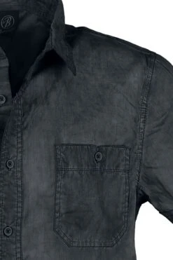 "Roadstar" Short-sleeved Shirt Black By Brandit -Fashionable Men's Clothing Store 320304d emp