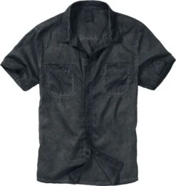 "Roadstar" Short-sleeved Shirt Black By Brandit -Fashionable Men's Clothing Store 320304za emp