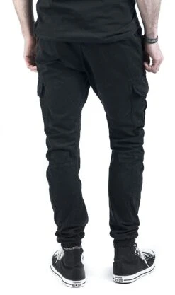 "Cargo Jogging Pants" Cargo Trousers Black By Urban Classics -Fashionable Men's Clothing Store 320733wb