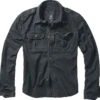 "Vintage Shirt" Longsleeve Black By Brandit -Fashionable Men's Clothing Store 327214a emp