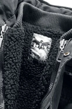 "Army Field Jacket" Winter Jacket Black By Black Premium By EMP 16 "Army Field Jacket" Winter Jacket Black By Black Premium By EMP -Fashionable Men's Clothing Store 327779d