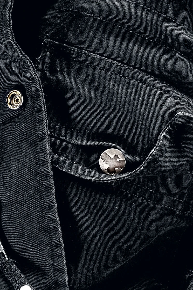 "Army Field Jacket" Winter Jacket Black By Black Premium By EMP 8 "Army Field Jacket" Winter Jacket Black By Black Premium By EMP - Image 6