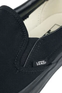 "Classic Slip On" Sneakers Black By Vans -Fashionable Men's Clothing Store 328613d emp