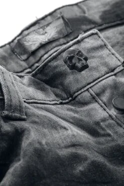 "Jared" Jeans Grey-black By Rock Rebel By EMP -Fashionable Men's Clothing Store 328704d