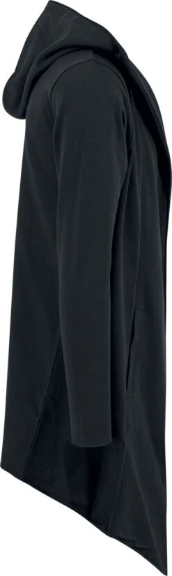 "Long Hooded Open Edge Cardigan" Cardigan Black By Urban Classics -Fashionable Men's Clothing Store 330130c2 emp