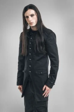 "The Vampire Of Time And Memory" Uniform Jacket Black By Gothicana By EMP -Fashionable Men's Clothing Store 330765wa emp