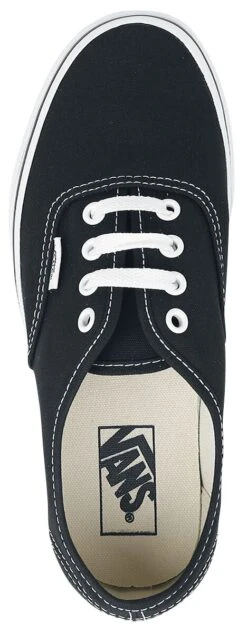 "Authentic" Sneakers Black-white By Vans -Fashionable Men's Clothing Store 333668a7 emp