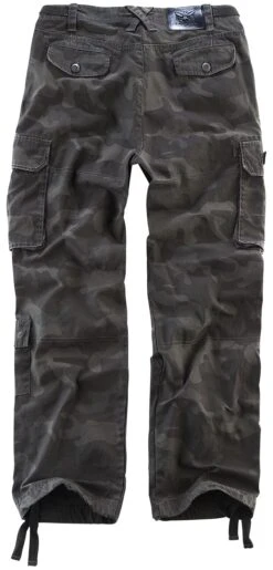 "Army Vintage Trousers" Cargo Trousers Dark Camo By Black Premium By EMP -Fashionable Men's Clothing Store 340632b