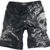 "Swimming Time" Swim Shorts Black By Rock Rebel By EMP -Fashionable Men's Clothing Store 341323za emp