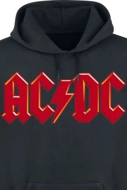 "Red Logo" Hooded Sweater Black By AC/DC -Fashionable Men's Clothing Store 343616d emp