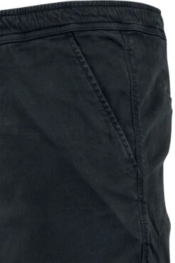 "Stretch Twill Jogging Shorts" Shorts Black By Urban Classics -Fashionable Men's Clothing Store 343793d emp