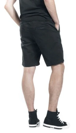 "Stretch Twill Jogging Shorts" Shorts Black By Urban Classics -Fashionable Men's Clothing Store 343793wb emp