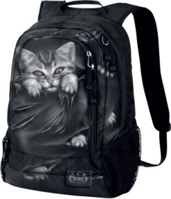 "Bright Eyes" Backpack Black By Spiral