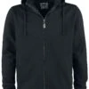 "Back In" Hooded Zip Black By Black Premium By EMP -Fashionable Men's Clothing Store 349471a emp