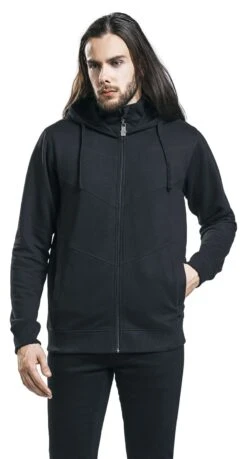 "Back In" Hooded Zip Black By Black Premium By EMP -Fashionable Men's Clothing Store 349471wa emp