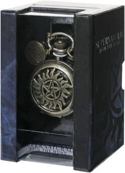 "Anti Possession" Necklace Watch Gold-coloured By Supernatural -Fashionable Men's Clothing Store 351286d2