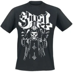 "Pope's Wrath" T-Shirt Black By Ghost