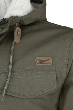 "Marsh Lake Teddyparka" Winter Jacket Olive By Brandit -Fashionable Men's Clothing Store 353759d emp