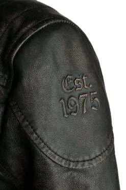 "England" Leather Jacket Black By Motörhead -Fashionable Men's Clothing Store 353989d3 emp