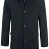 "Single-Breasted Coat" Short Coat Black By Black Premium By EMP -Fashionable Men's Clothing Store 357857a