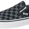 "Classic Slip-On Checkerboard" Sneakers Black-grey By Vans