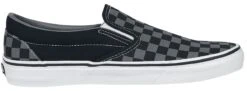 "Classic Slip-On Checkerboard" Sneakers Black-grey By Vans -Fashionable Men's Clothing Store 363189a6