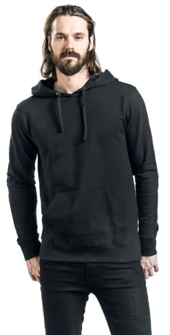 "Bodies" Hooded Sweater Black By Black Premium By EMP -Fashionable Men's Clothing Store 364492wa