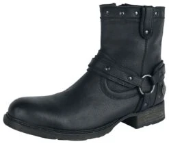 "Thunder Road" Boot Black By Rock Rebel By EMP