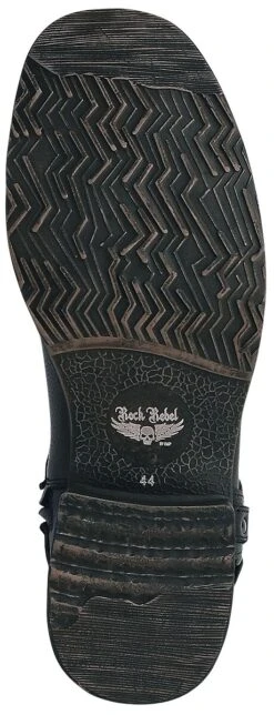 "Thunder Road" Boot Black By Rock Rebel By EMP -Fashionable Men's Clothing Store 365229a3