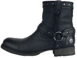"Thunder Road" Boot Black By Rock Rebel By EMP -Fashionable Men's Clothing Store 365229a5