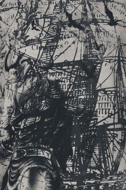 "Rebel Soul" T-Shirt Grey By Black Premium By EMP -Fashionable Men's Clothing Store 374179d