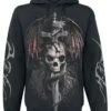 "Draco Skull" Hooded Sweater Black By Spiral -Fashionable Men's Clothing Store 375735a
