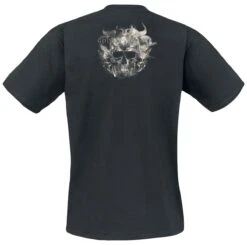 "Gods Of Violence-Skulls" T-Shirt Black By Kreator -Fashionable Men's Clothing Store 376150b