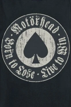 "Born To Lose" Tanktop Black By Motörhead -Fashionable Men's Clothing Store 379178d