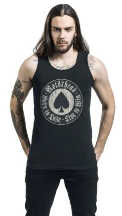 "Born To Lose" Tanktop Black By Motörhead -Fashionable Men's Clothing Store 379178wa