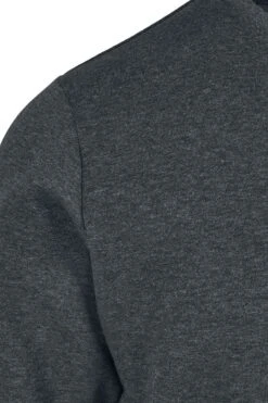 "Basic Terry Crew" Sweatshirt Mottled Dark Grey By Urban Classics -Fashionable Men's Clothing Store 379486d