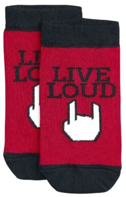 "Logo" Socks Black-red-white By EMP Basic Collection -Fashionable Men's Clothing Store 380803d