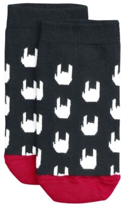 "Logo" Socks Black-red-white By EMP Basic Collection -Fashionable Men's Clothing Store 380803d2