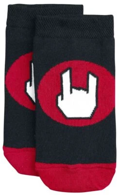 "Logo" Socks Black-red-white By EMP Basic Collection -Fashionable Men's Clothing Store 380803d4