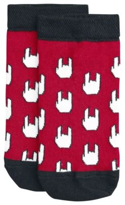 "Logo" Socks Black-red-white By EMP Basic Collection -Fashionable Men's Clothing Store 380803d5
