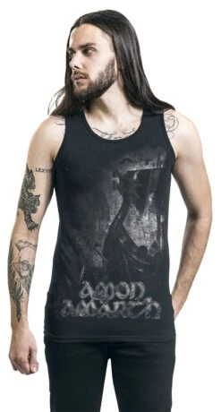 "One Thousand Burning Arrows" Tanktop Black By Amon Amarth -Fashionable Men's Clothing Store 381937wa