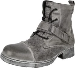 "Last Man Standing" Boot Grey By Rock Rebel By EMP