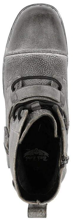 "Last Man Standing" Boot Grey By Rock Rebel By EMP -Fashionable Men's Clothing Store 382820a5
