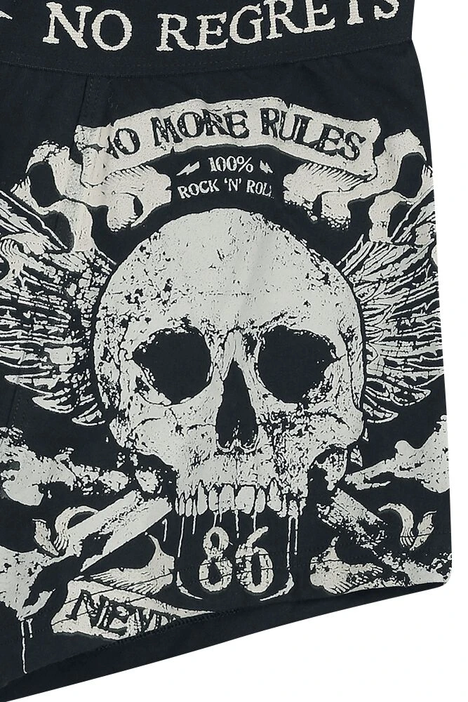 "Devil's Plaything" Boxers Set Black By Rock Rebel By EMP 7 "Devil's Plaything" Boxers Set Black By Rock Rebel By EMP - Image 5