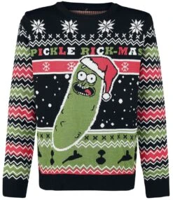 "Pickle Rick" Christmas Jumper Multicolour By Rick And Morty
