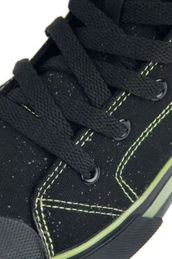 "Portal" Sneakers High Black By Rick And Morty -Fashionable Men's Clothing Store 383576d