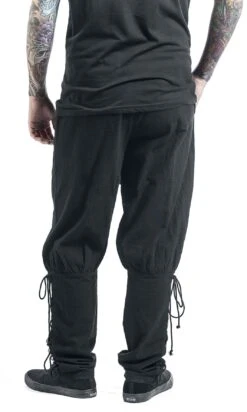 "Irwin Medieval Trousers" Trousers Black By Banned Alternative -Fashionable Men's Clothing Store 385799wb